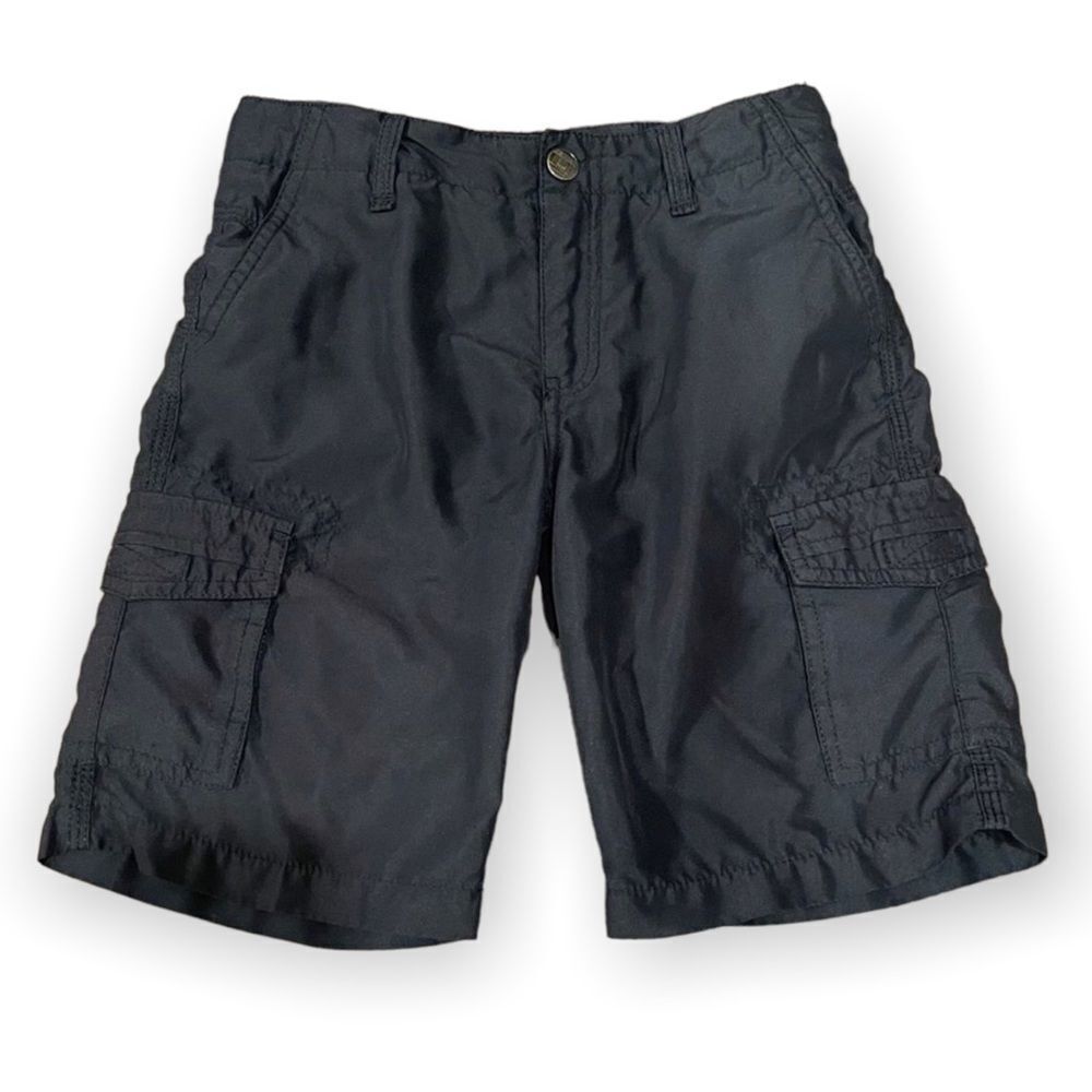Micros Home Grown Los Angeles Boys Zipper Fly Cargo Shorts Black Size 7